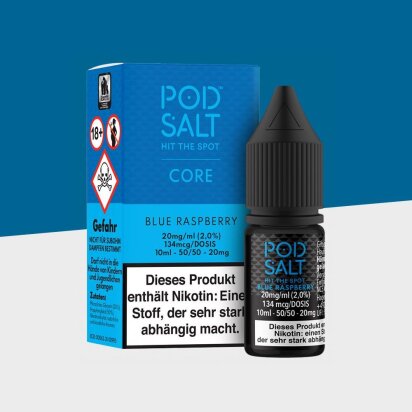 Pod Salt Core - Blue Raspberry 20mg/ml - E-Liquid