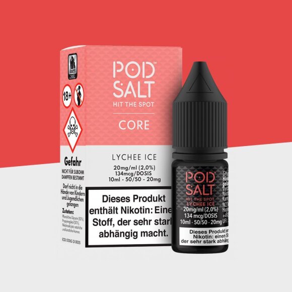 Pod Salt Core - Lychee Ice 11mg/ml - E-Liquid
