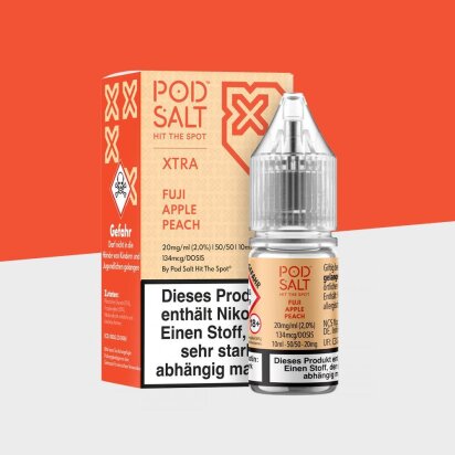 Pod Salt Xtra - Fuji Apple Peach 20mg/ml - E-Liquid