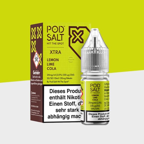 Pod Salt Xtra - Lemon Lime Cola 10mg/ml - E-Liquid