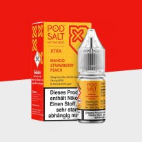 Pod Salt Xtra - Mango Strawberry Peach 20mg/ml - E-Liquid