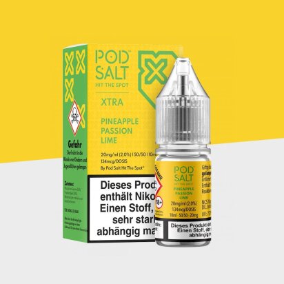 Pod Salt Xtra - Pineapple Passion Lime 10mg/ml - E-Liquid