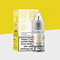 Pod Salt Xtra - White Gummy Bear 10mg/ml - E-Liquid