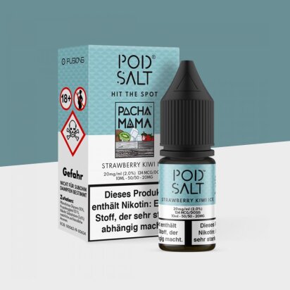 Pod Salt Fusion - Pacha Mama Strawberry Kiwi Ice 11mg/ml...