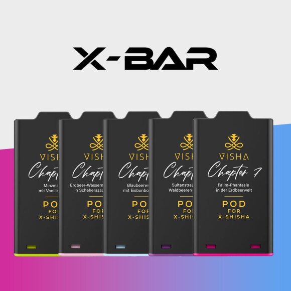 X-BAR Shisha - Visha - Pod 0mg/ml