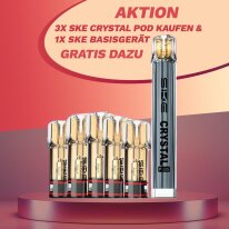 SPARSET: 3x SKE Crystal Plus Pod (2er Pack) + GRATIS...