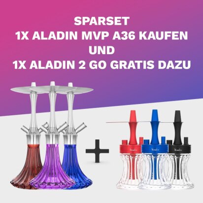 SPARSET: Aladin MVP A36 + GRATIS Aladin 2 Go
