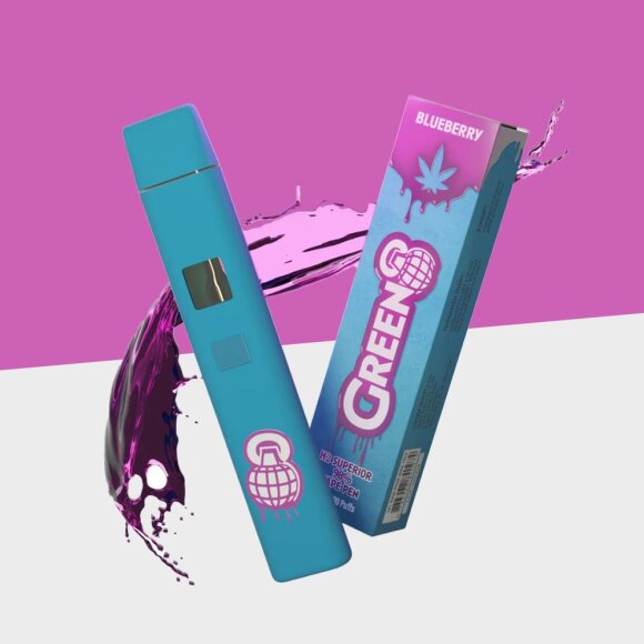 Green8 - Blueberry - H2 - Einweg Vape V2