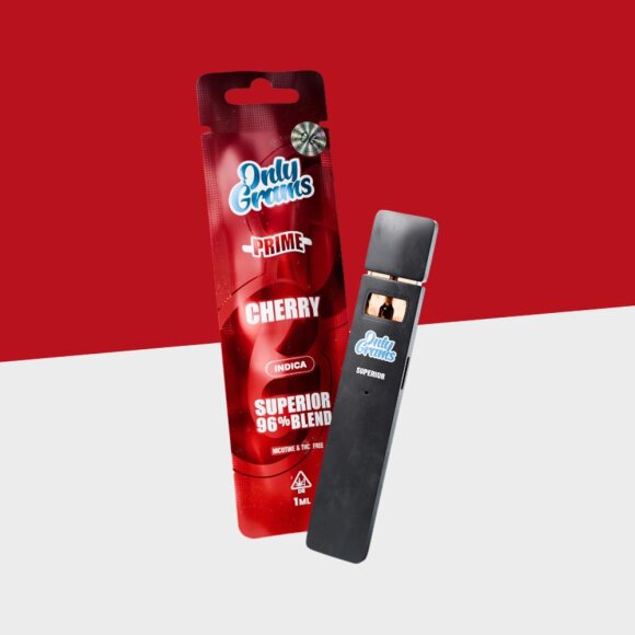 OnlyGrams - Cherry - Superior Blend - Einweg Vape