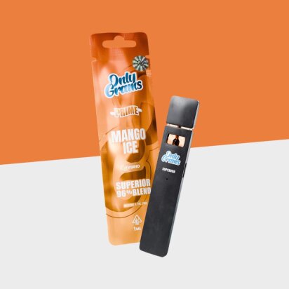 OnlyGrams - Mango Ice - Superior Blend - Einweg Vape