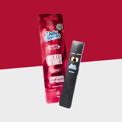 OnlyGrams - Mixed Berries - Superior Blend - Einweg Vape