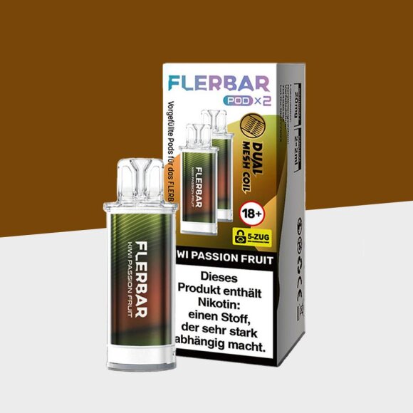 Flerbar - Kiwi Passion Fruit - Pod (2er Pack)