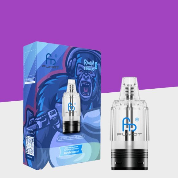 RandM Tornado Pro - Refillable Pods (3er Pack)