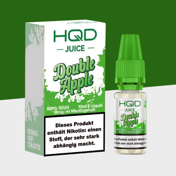 HQD Juice - Double Apple 18mg/ml - E-Liquid