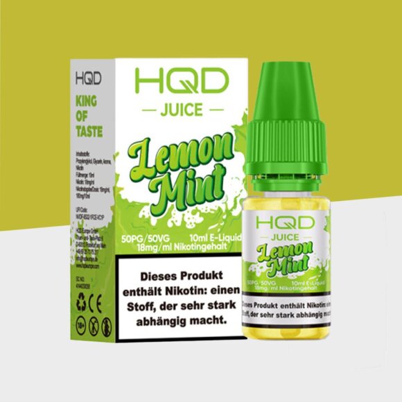 HQD Juice - Lemon Mint 18mg/ml - E-Liquid
