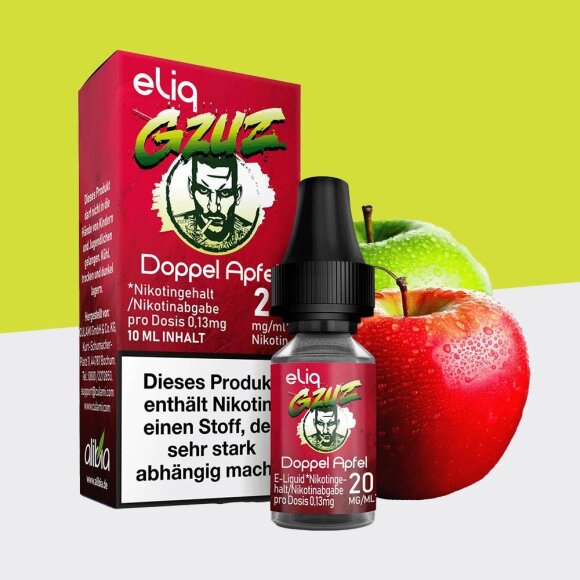 GZUZ eLiq - Doppelapfel 20mg/ml - E-Liquid