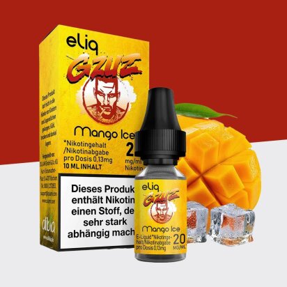 GZUZ eLiq - Mango Ice 20mg/ml - E-Liquid