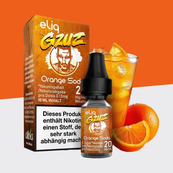 GZUZ eLiq - Orange Soda 20mg/ml - E-Liquid
