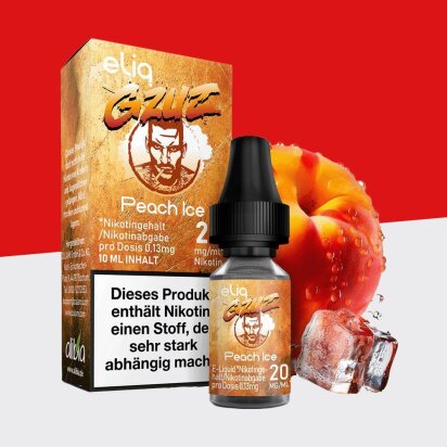 GZUZ eLiq - Peach Ice 20mg/ml - E-Liquid
