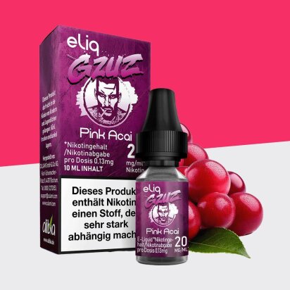 GZUZ eLiq - Pink Acai 20mg/ml - E-Liquid