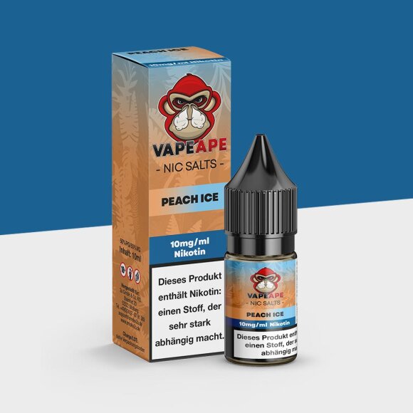 VapeApe - Peach Ice 10mg/ml - E-Liquid