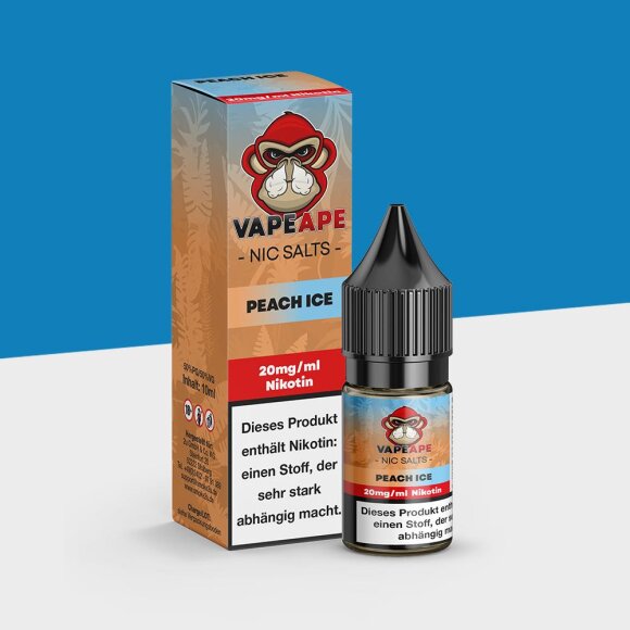 VapeApe - Peach Ice 20mg/ml - E-Liquid