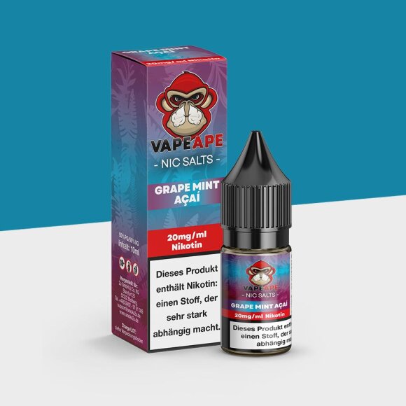 VapeApe - Grape Mint Acai 20mg/ml - E-Liquid