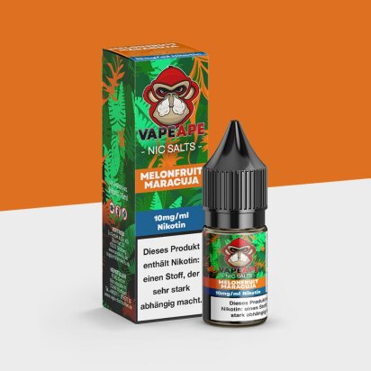 VapeApe - Melonfruit Maracuja 10mg/ml - E-Liquid