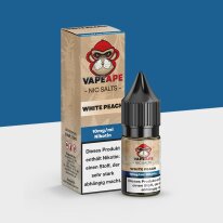 VapeApe - White Peach 10mg/ml - E-Liquid