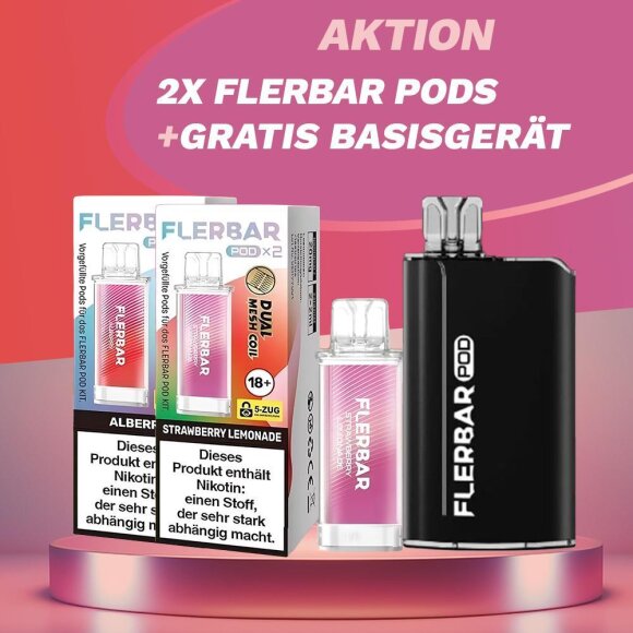 AKTION: 2x Flerbar Pods + GRATIS Basisger&auml;t