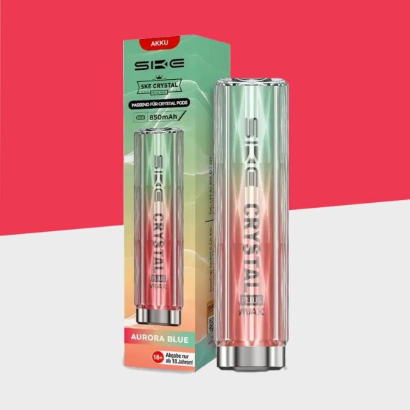 SKE Crystal Plus Max - Aurora Blau - Pod System - Basisger&auml;t