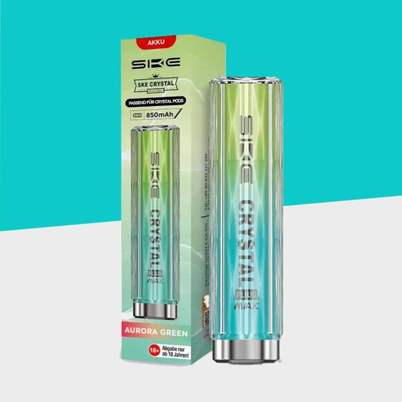 SKE Crystal Plus Max - Aurora Gr&uuml;n - Pod System - Basisger&auml;t