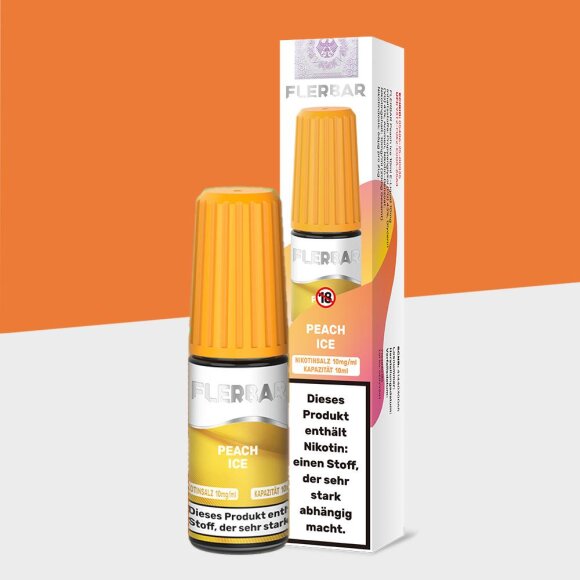 Flerbar - Peach Ice 10mg/ml - E-Liquid