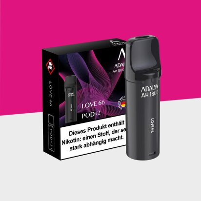 Adalya Alpha - Love 66 - Pod (2er Pack)