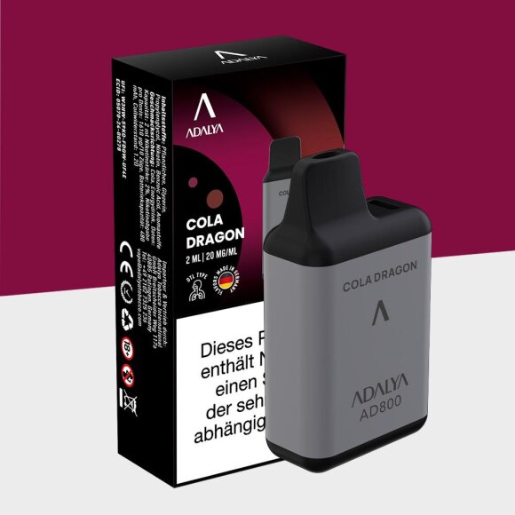 Adalya AD800 - Cola Dragon - Einweg Vape