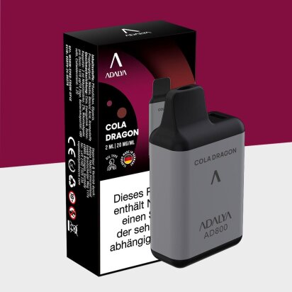 Adalya AD800 - Cola Dragon - Einweg Vape