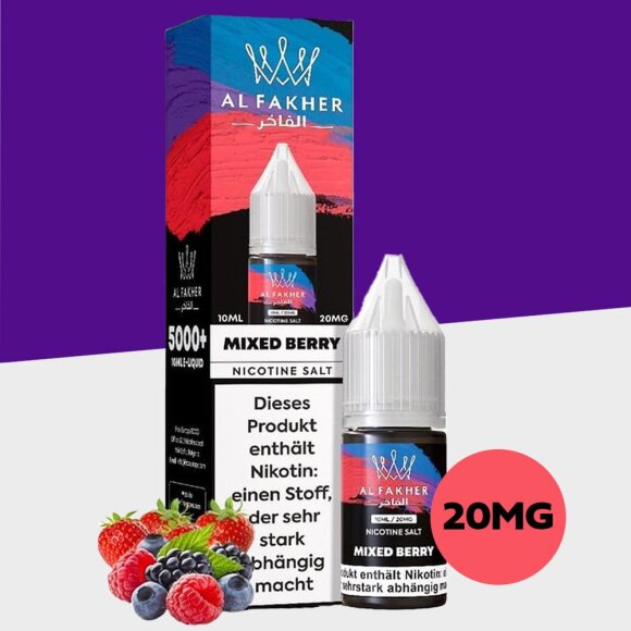 Al Fakher - Mixed Berry 20mg/ml - E-Liquid
