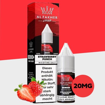 Al Fakher - Strawberry Punch 20mg/ml - E-Liquid