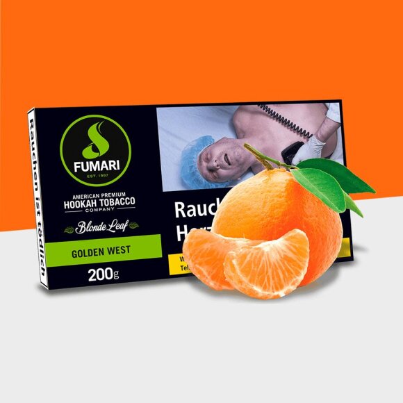 Fumari Tabak 200g - Golden West