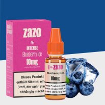 ZAZO Intense - Blueberry Ice 10mg/ml - E-Liquid