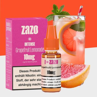 ZAZO Intense - Grapefruit Lemonade 10mg/ml - E-Liquid