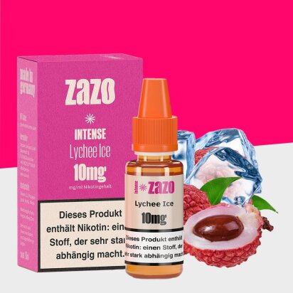 ZAZO Intense - Lychee Ice 10mg/ml - E-Liquid