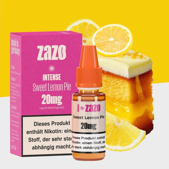 ZAZO Intense - Sweet Lemon Pie 20mg/ml - E-Liquid