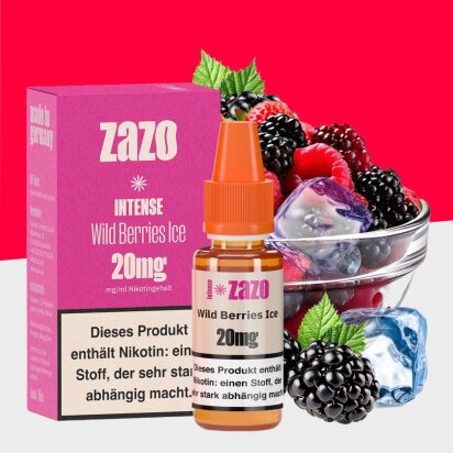 ZAZO Intense - Wild Berries Ice 20mg/ml - E-Liquid