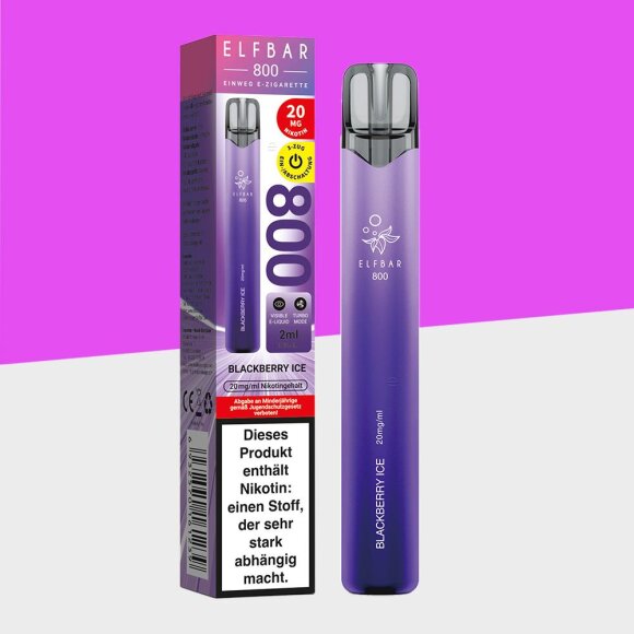 Elfbar 800 - Blackberry Ice - Einweg Vape