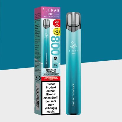 Elfbar 800 - Blue Razz Lemonade - Einweg Vape