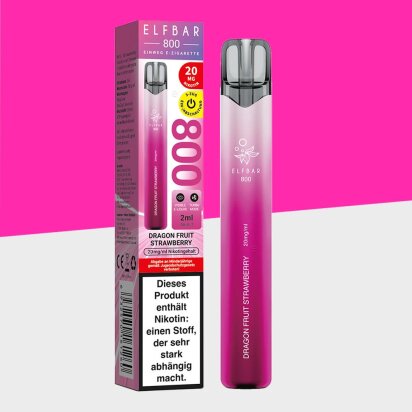 Elfbar 800 - Dragon Fruit Strawberry - Einweg Vape