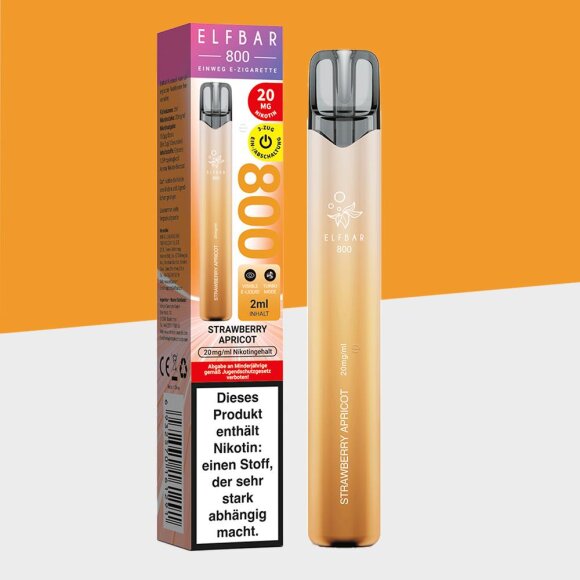 Elfbar 800 - Strawberry Apricot - Einweg Vape