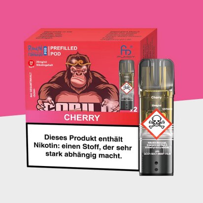 RandM Tornado - Cherry - Pod (2er Pack)