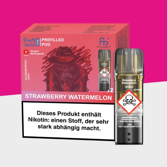 RandM Tornado - Strawberry Watermelon - Pod (2er Pack)